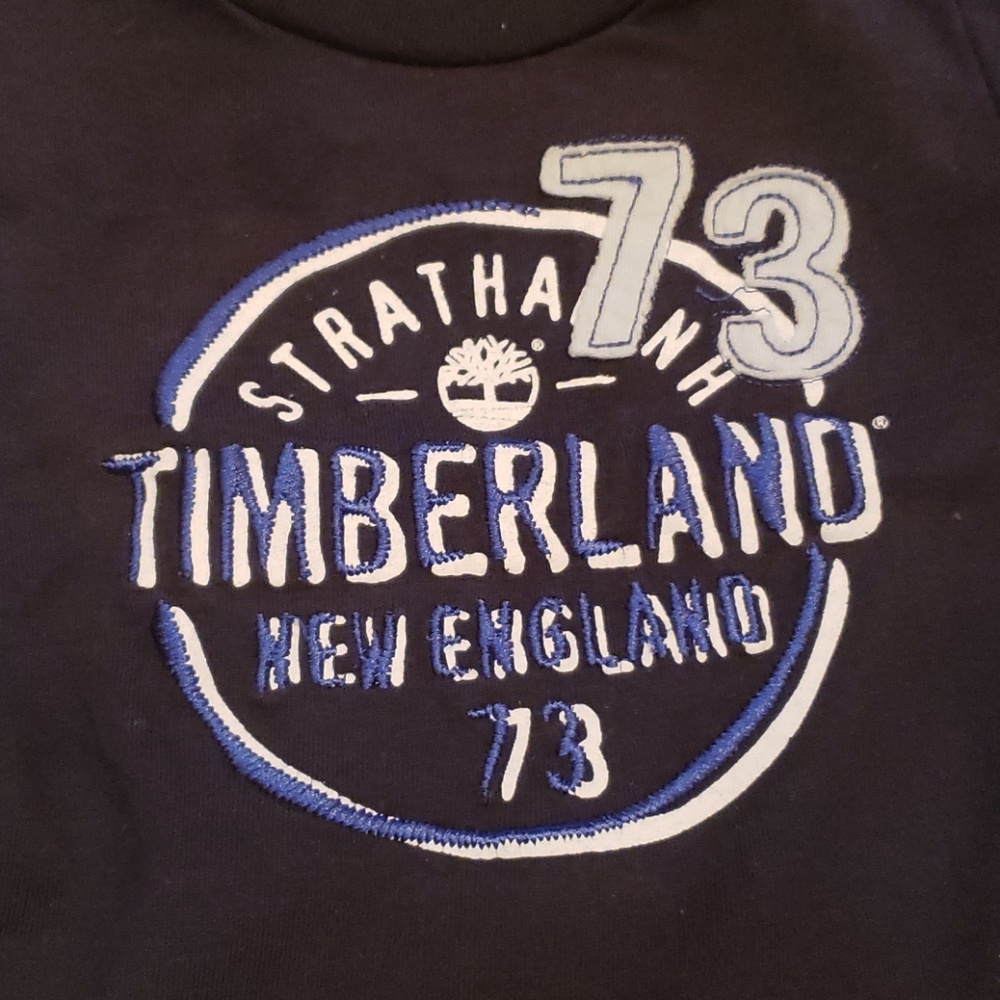 Last chance Timberland blue shirt sz 3 to 6 month - Picture 1 of 4